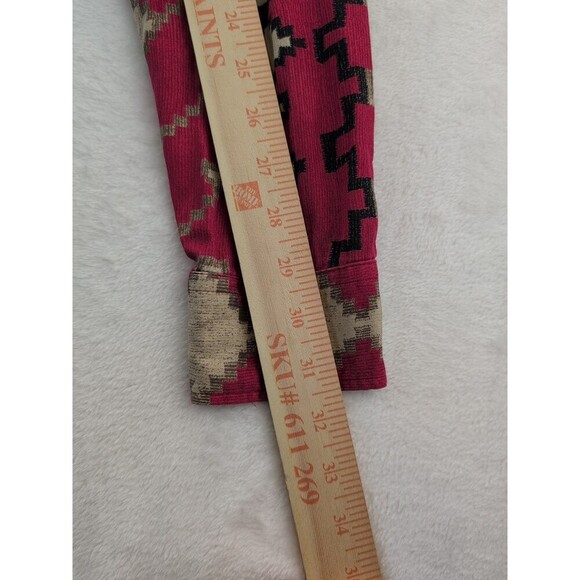 Lauren Ralph Lauren Aztec Southwestern Blouse Womens Large Collared Neck - Picture 7 of 14